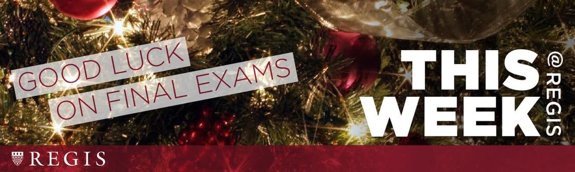Good Luck on Finals Email Banner