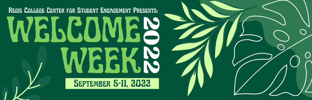 Welcome Week 2022 Banner