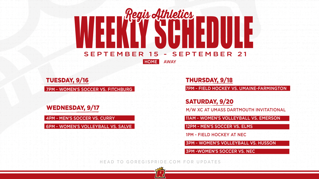 september 15 athletics schedule