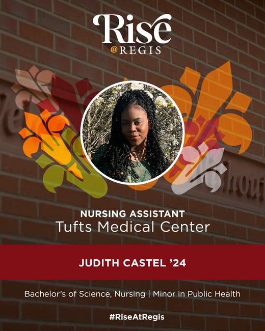Judith Castel '24 | Nursing Assistant | Tufts Medical Center